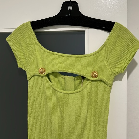 Balmain Bodycon Dress NWT - Picture 2 of 5